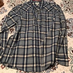 Lucky brand jeans button up